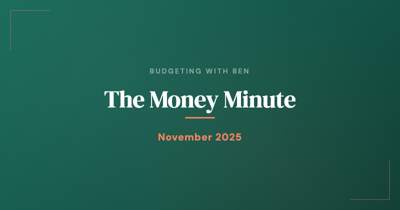 The November Money Minute